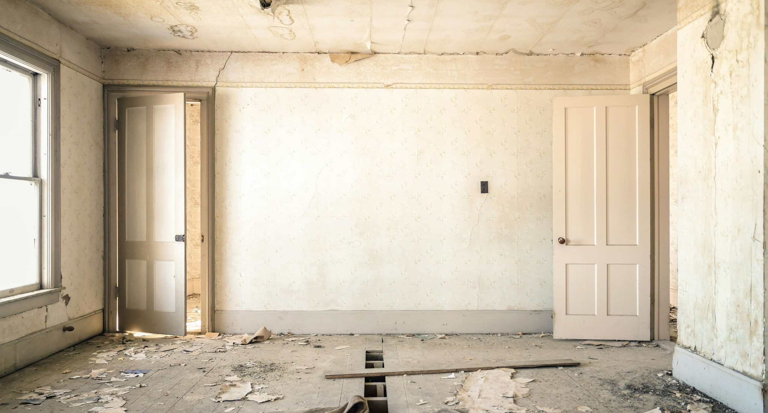 Entkernte Wohnung